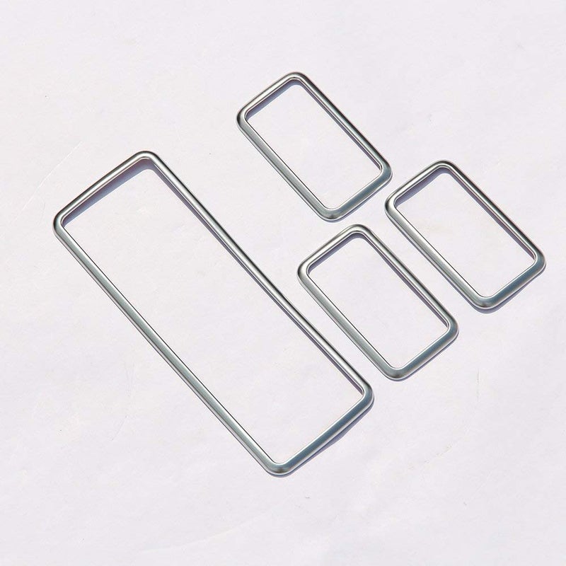 CHEYA For Landrover Range Rover Sport RR Sport 2014-2017 ABS Matte Window Lift Button Frame Trim - Image 5